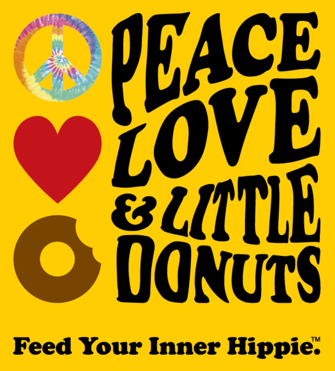 Peace, Love & Little Donuts logo